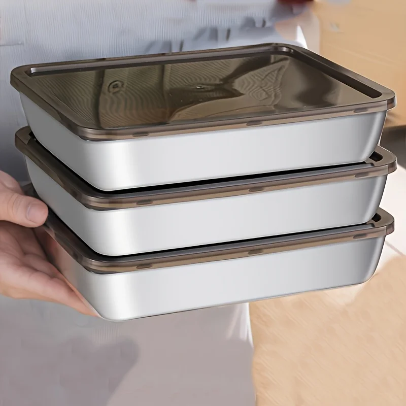Food Storage Stainless Steel - 5종 스테인리스 스틸 식품 보관 세트