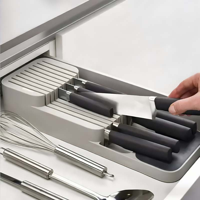 Food Storage Cabinet For Kitchen - 실용적인 서랍형 칼 보관함 - 주방용품