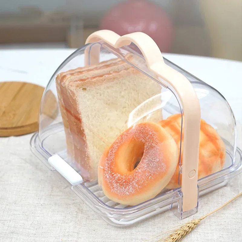 Food Storage Acrylic Containers - 다목적 투명 케이크 빵 페이스트리 보관함