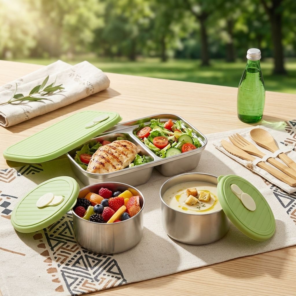 Food Storage 30 Years - 전자레인지 사용 가능 304 스테인리스 도시락