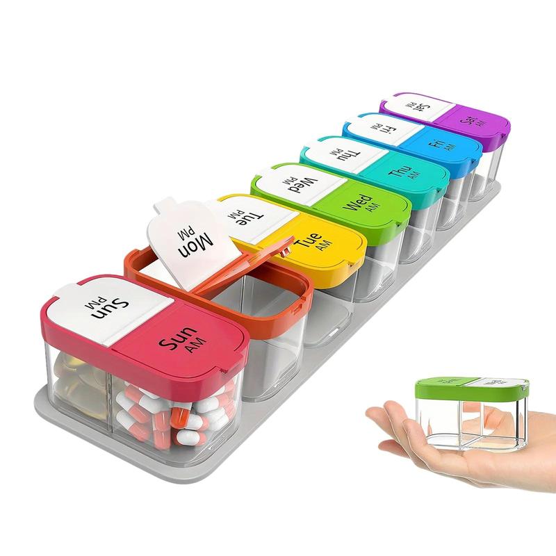 Food Storage Xl - 1개 대형 7일 약통 - 한