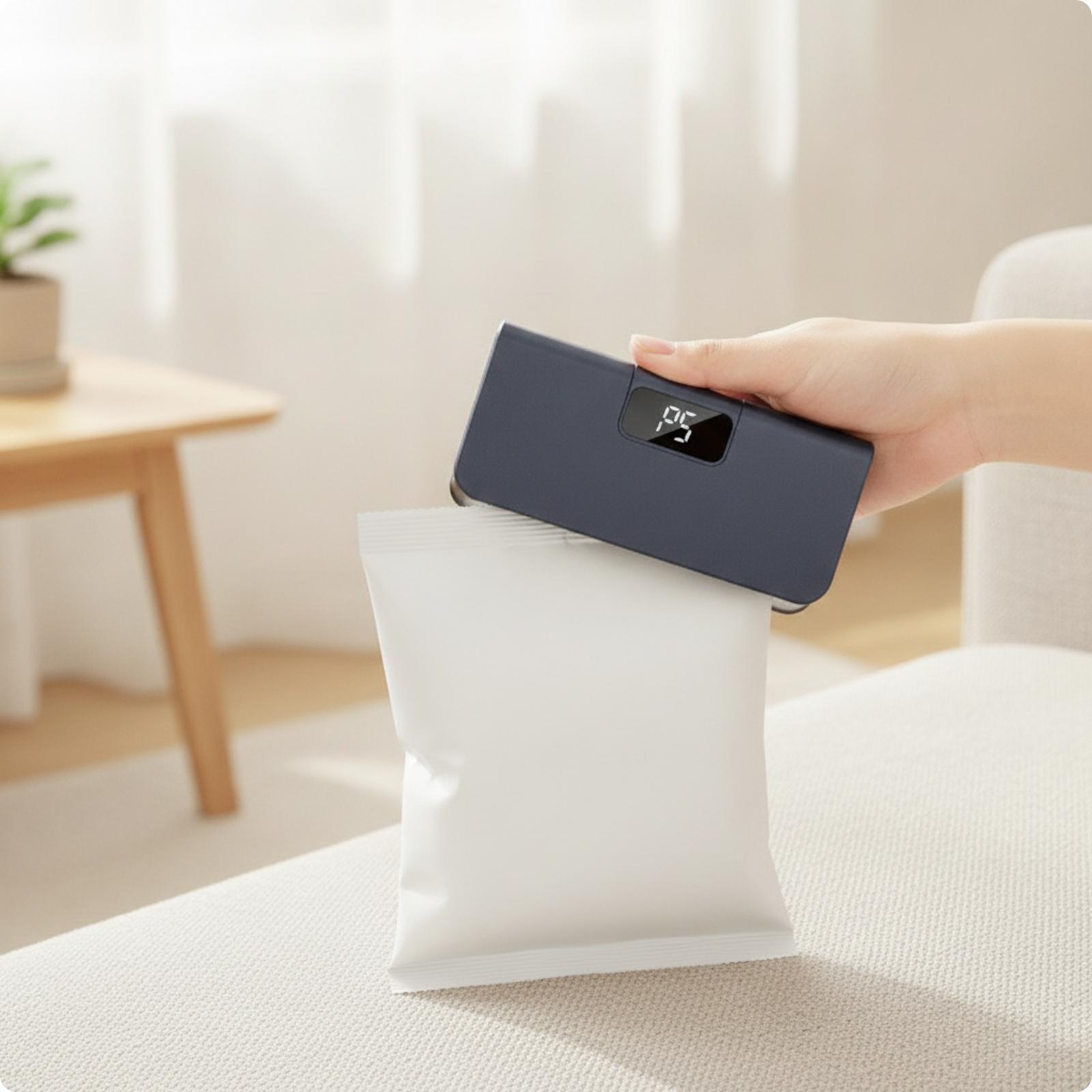 Food Storage Plastic Bag - 디지털 디스플레이가 있는 백 실러 기계