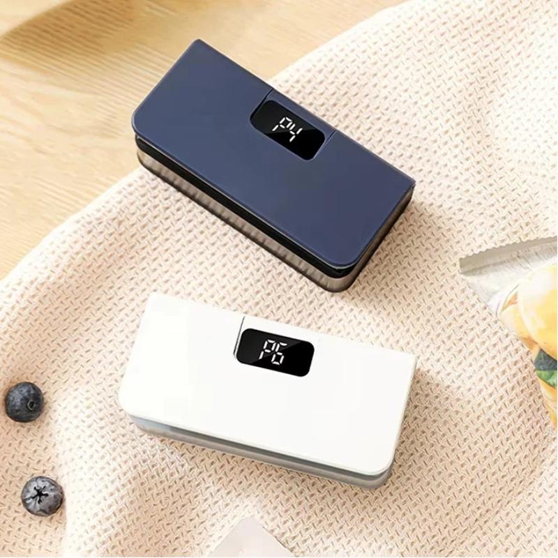 Food Storage Plastic Bag - 2 in 1 휴대용 미니 열