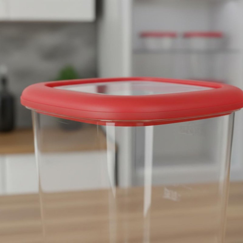 Food Storage Organization - 6개의 밀폐 식품 보관 용기 세트,