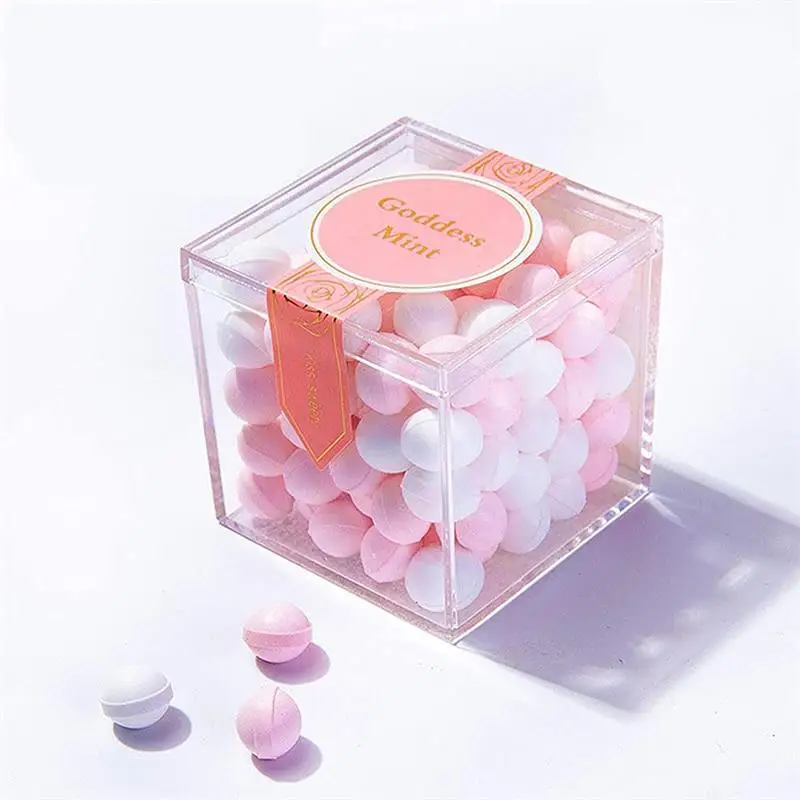 Food Storage Acrylic Containers - 커버 플라스틱 주최자 선물 포장 상자와
