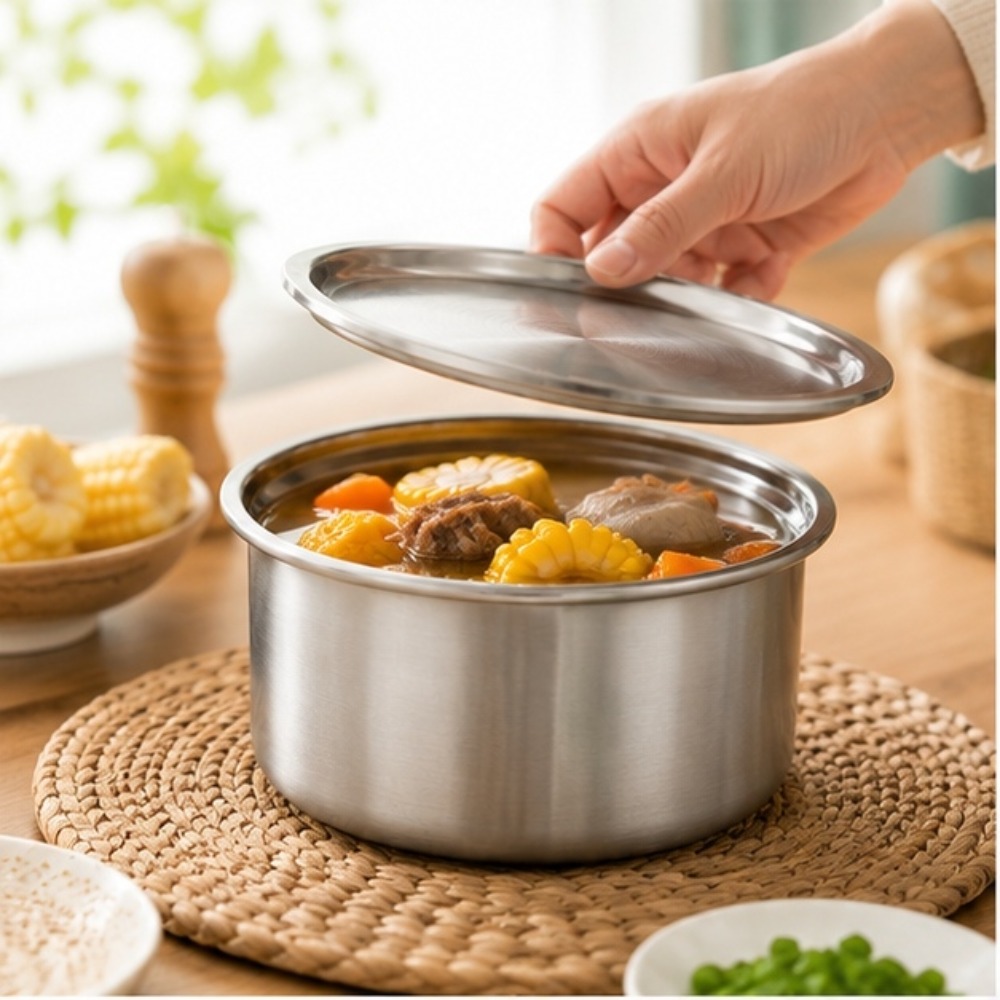 Food Storage Meal Prep - 304 스텐 뚜껑포함 계란찜기 미니 램킨볼