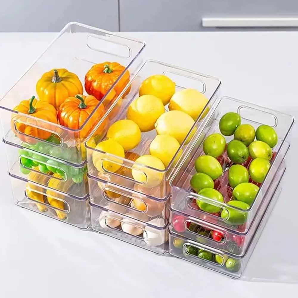 Food Storage Acrylic Containers - INS 스타일 아크릴 노트북 보관함, 쌓을