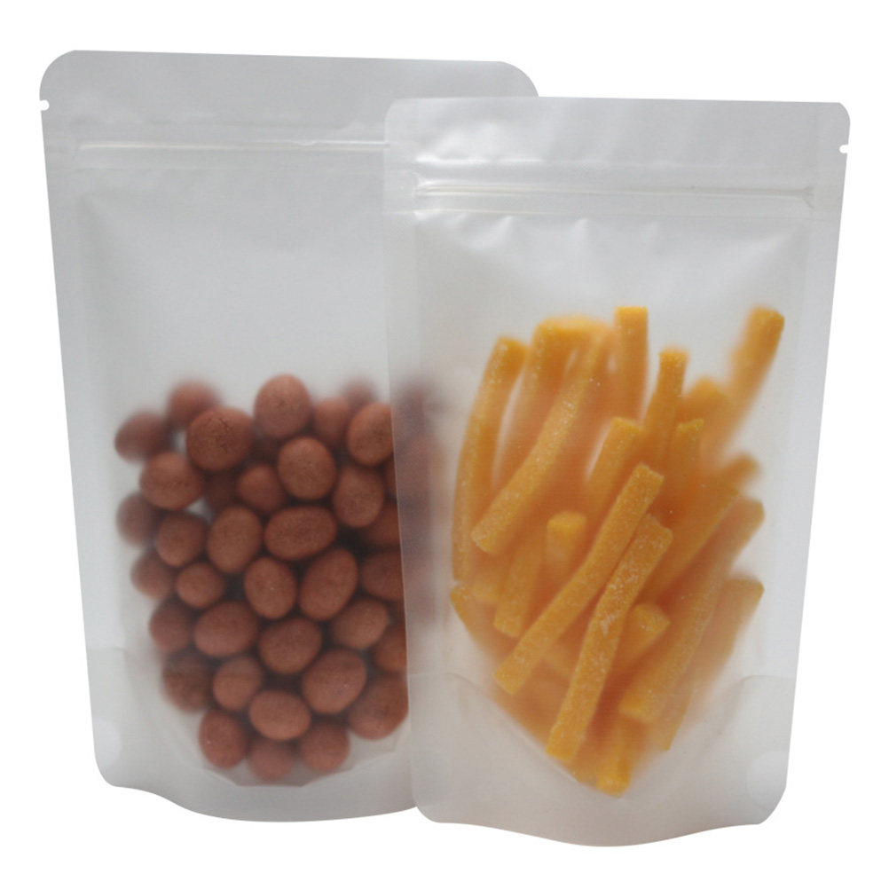 Food Storage Plastic Bag - 100개 셀프 실링 투명 플라스틱 보관