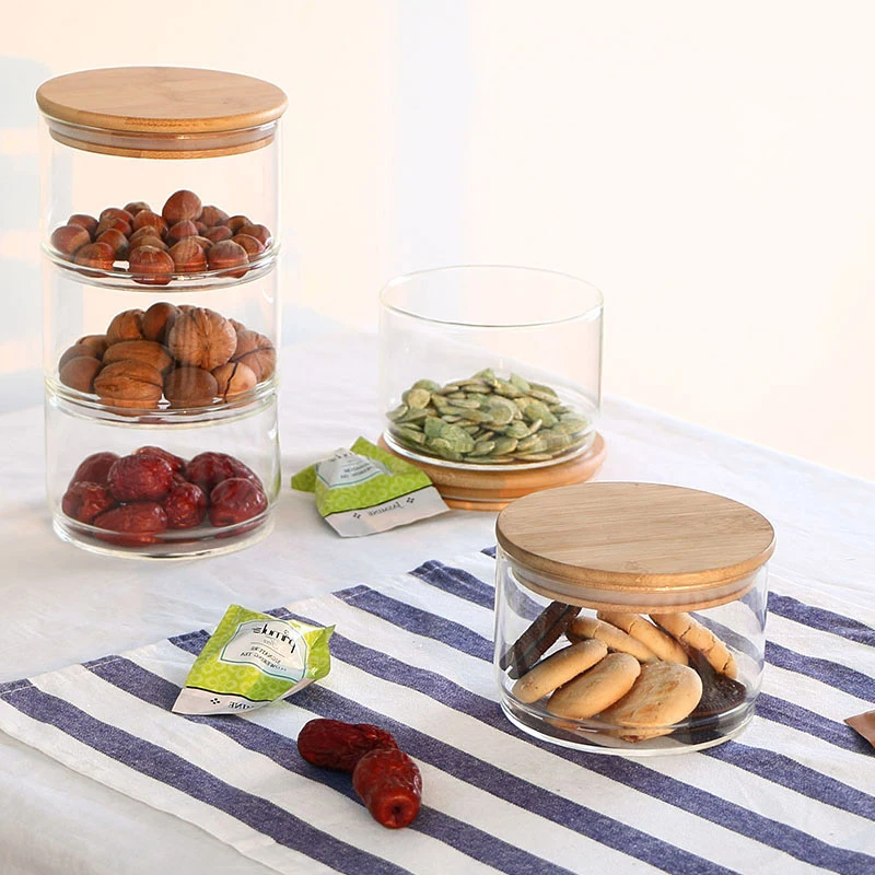새로운 1200ml 3중 유리 용기 세트, 건조 향신료 - Food Storage Glass Set 리뷰 및 가격