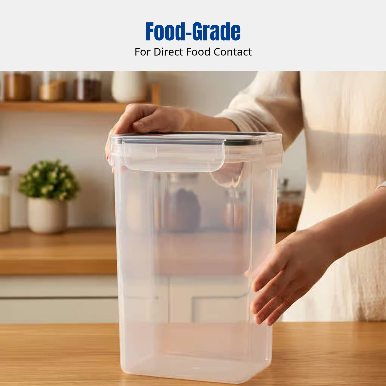 밀폐 식품 보관 용기 세트, 대용량, 투명, 쌓을 수  - Food Storage Organization 리뷰 및 가격