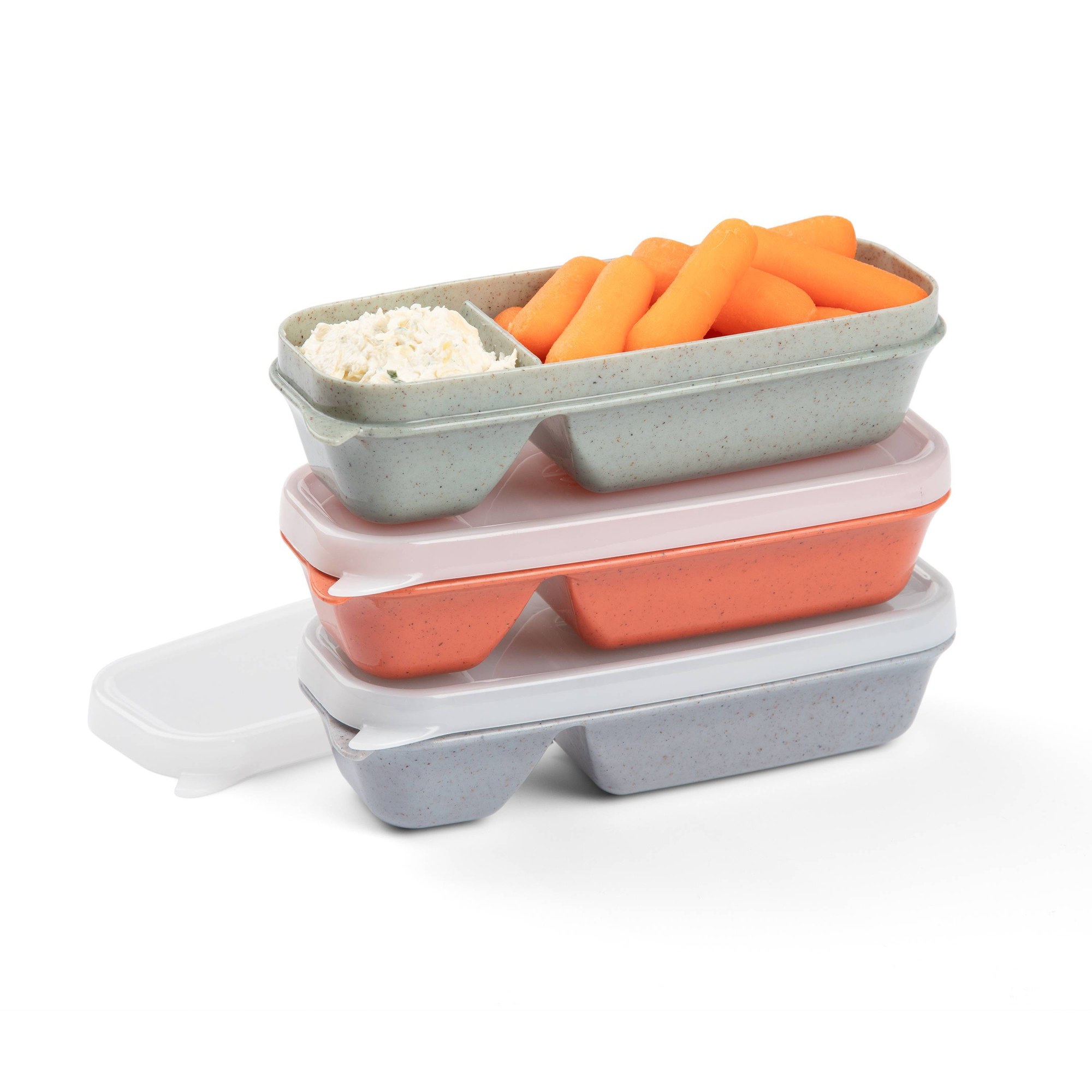 새지 않는 스낵 및 디핑 음식 보관 용기, 밀폐 뚜껑  - Food Storage Meal Prep 리뷰 및 가격