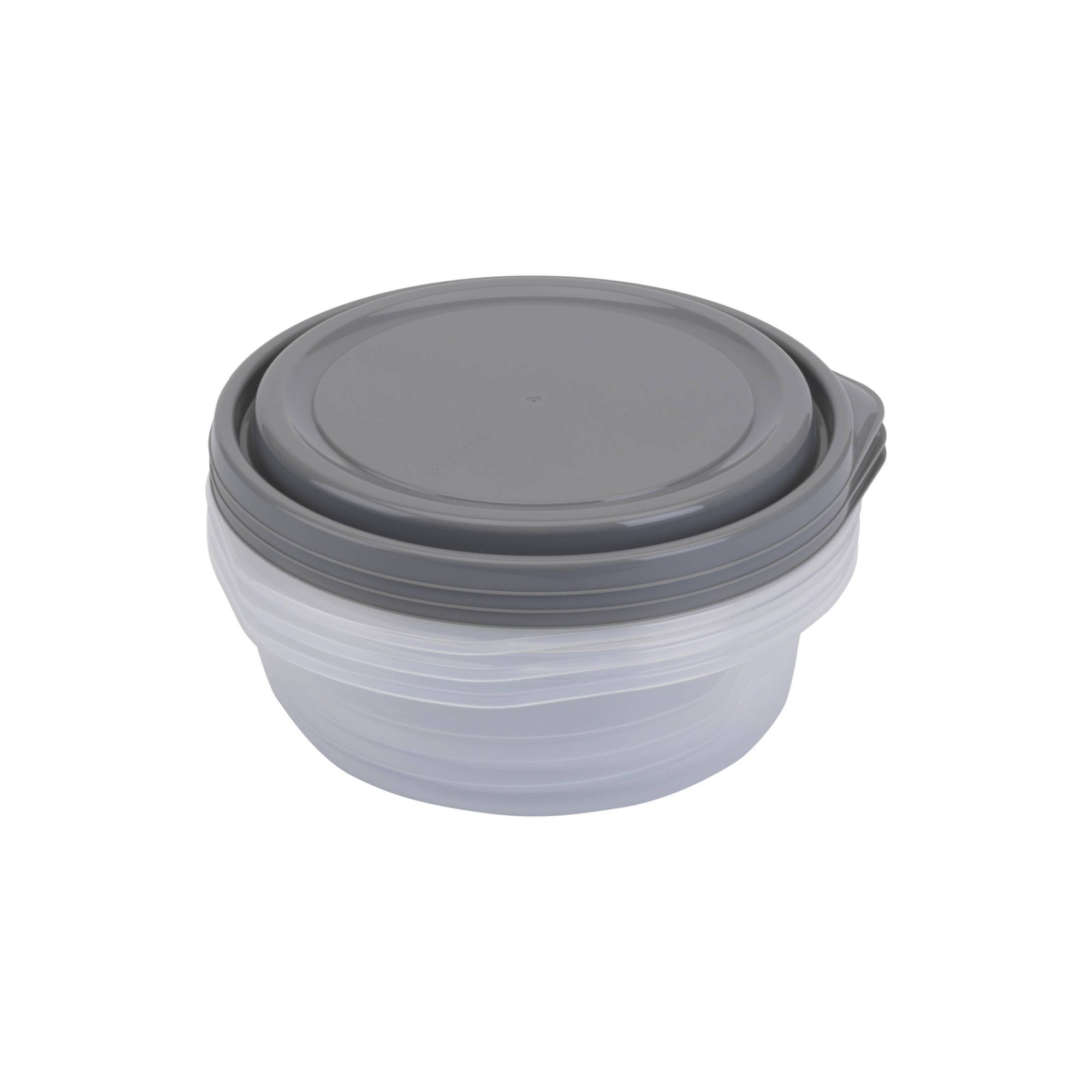 6개입 원형 5컵 음식 보관 용기(뚜껑 포함), 식사  - Food Storage In Pantry 리뷰 및 가격