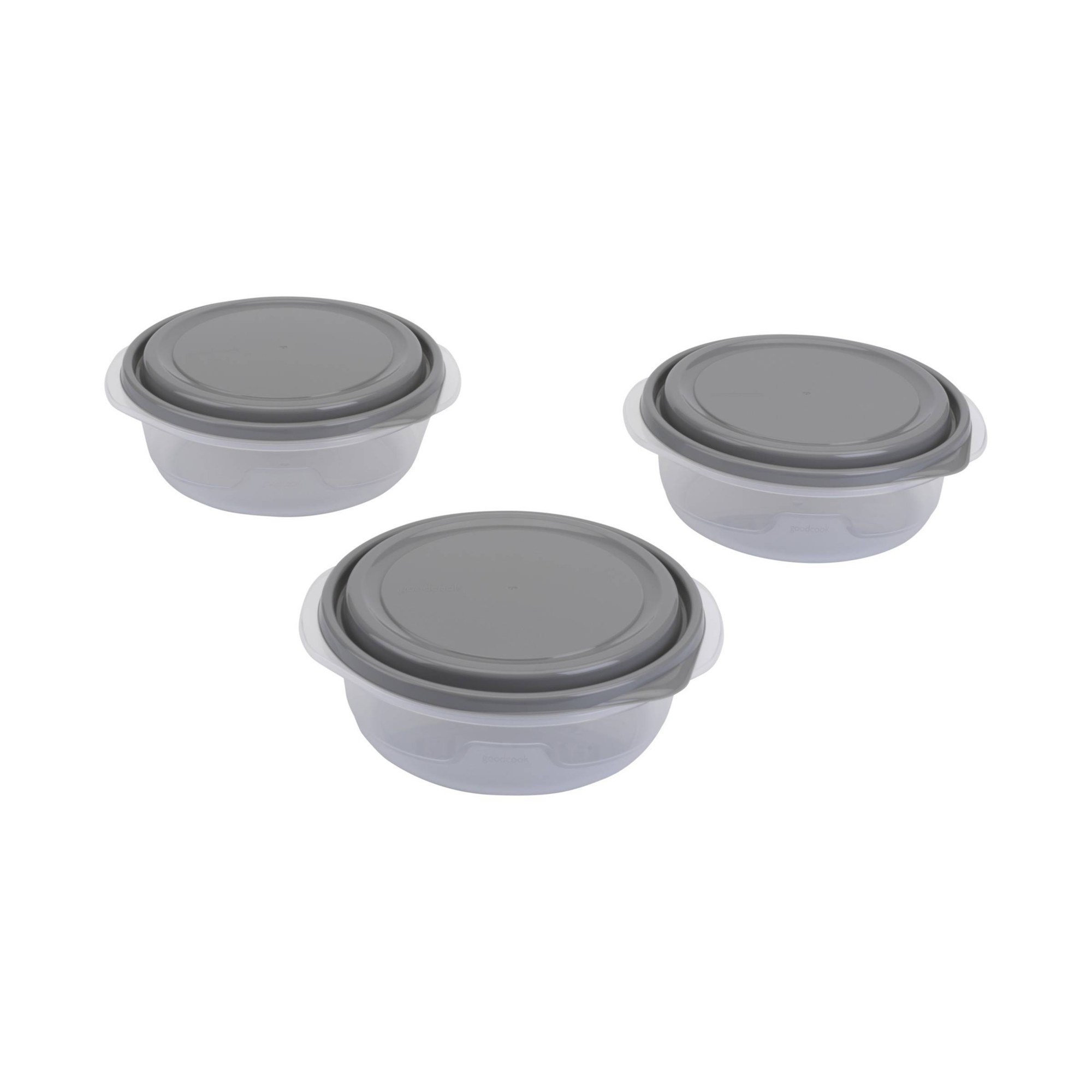 6개입 원형 5컵 음식 보관 용기(뚜껑 포함), 식사  - Food Storage In Pantry 리뷰 및 가격