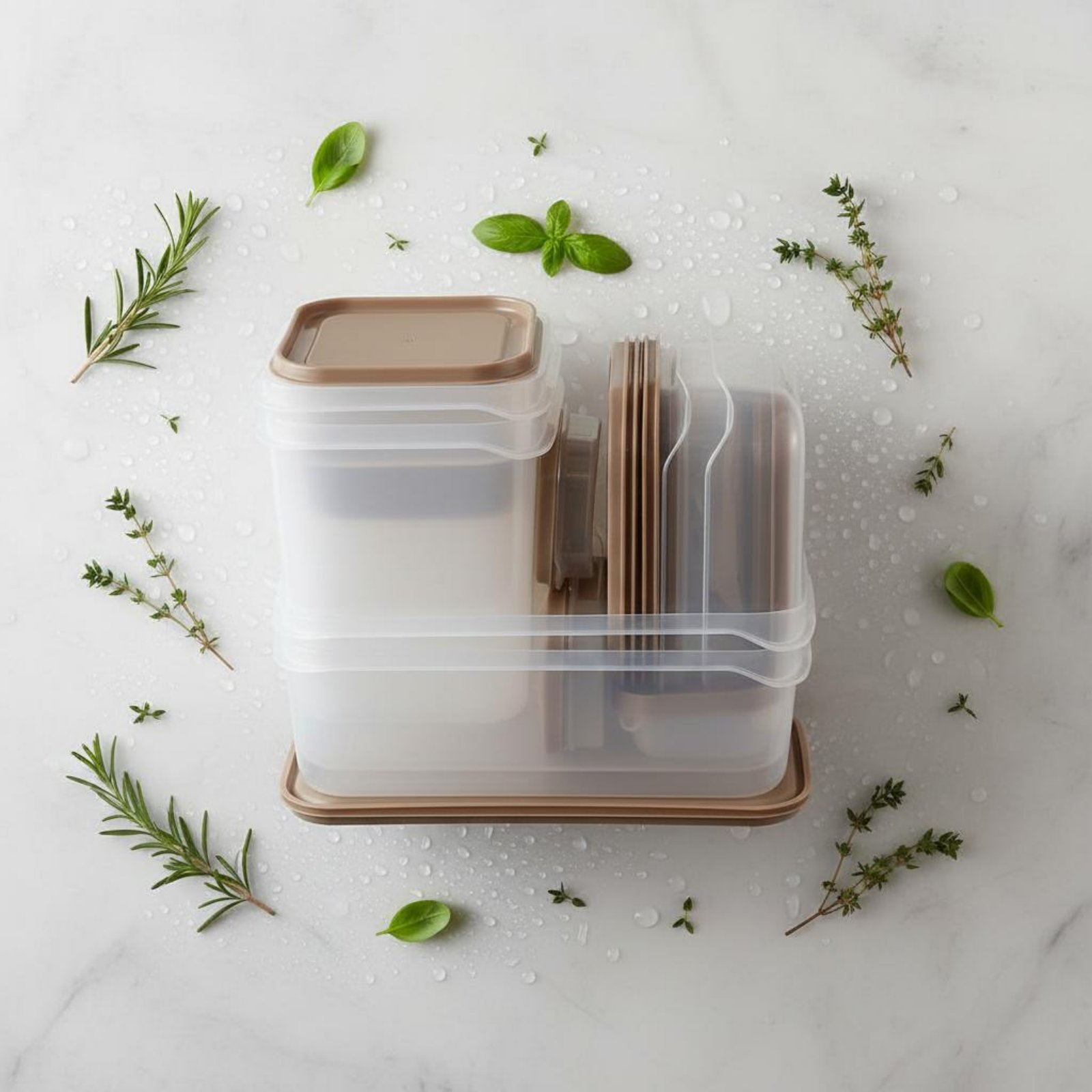 17개 냉장고 보관함 세트, 새지 않는 플라스틱 음식  - Food Storage Containers Set 리뷰 및 가격