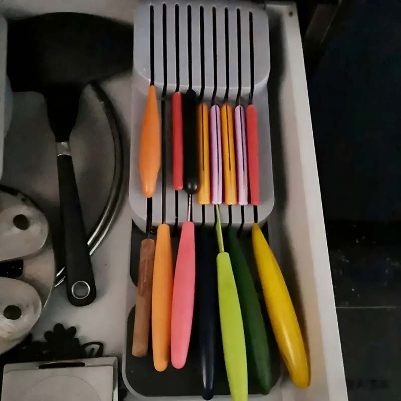 실용적인 서랍형 칼 보관함 - 주방용품 - 주방용품 보 - Food Storage Cabinet For Kitchen 리뷰 및 가격