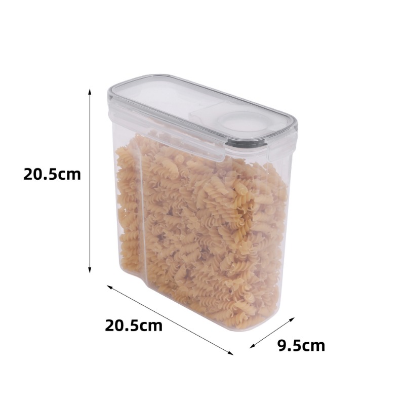 2.5L 시리얼 보관 용기 뚜껑 포함 1/2/4개 밀폐 - Food Storage Acrylic Containers 리뷰 및 가격