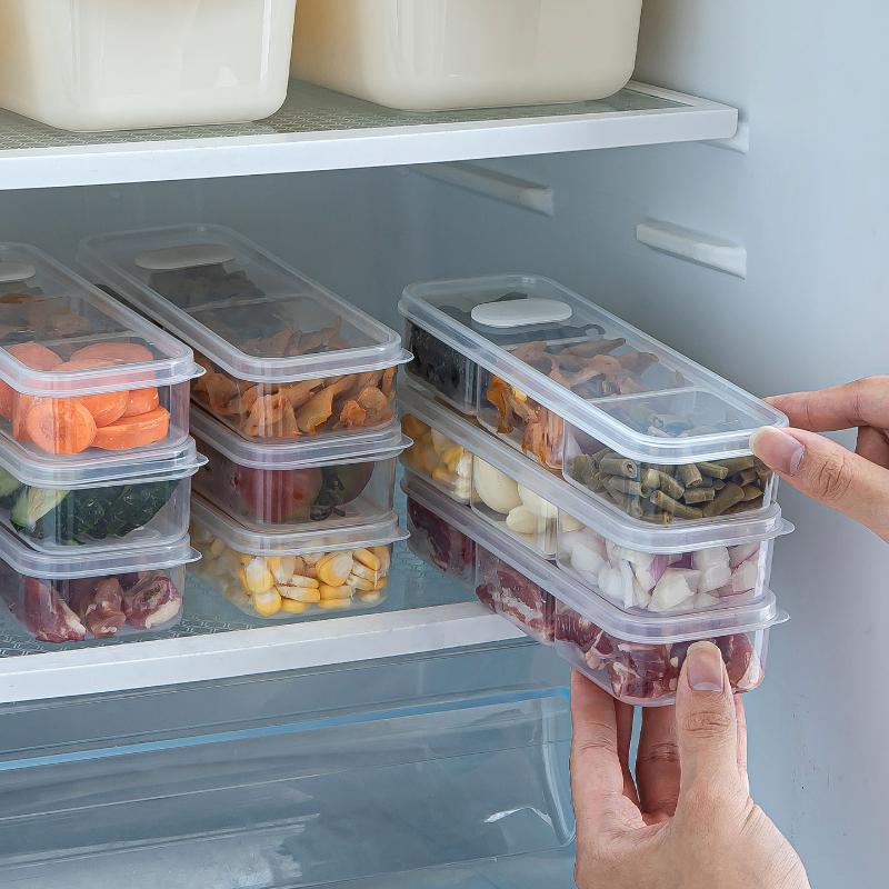 쌓을 수 있는 냉장고 냉동고 정리함 1팩 사각형 식품  - Food Storage In Pantry 리뷰 및 가격