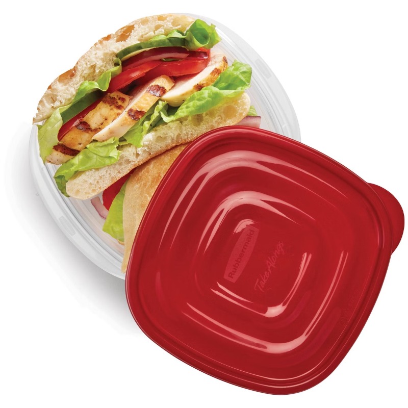 4개입 테이크얼롱스 스퀘어 2.9컵 식품 보관 용기 - - Food Storage Acrylic Containers 리뷰 및 가격
