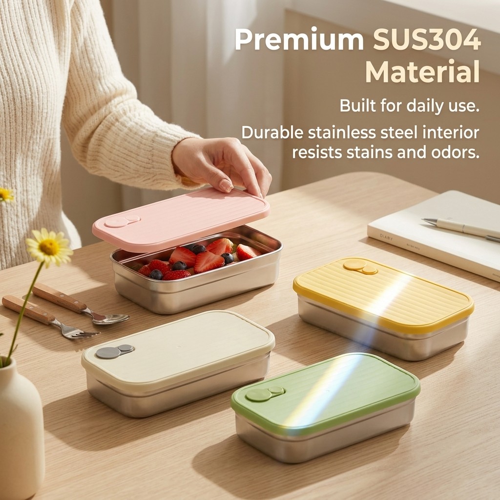 스테인리스 스틸 도시락 금속 도시락 전자레인지용 식품  - Food Storage 30 Years 리뷰 및 가격