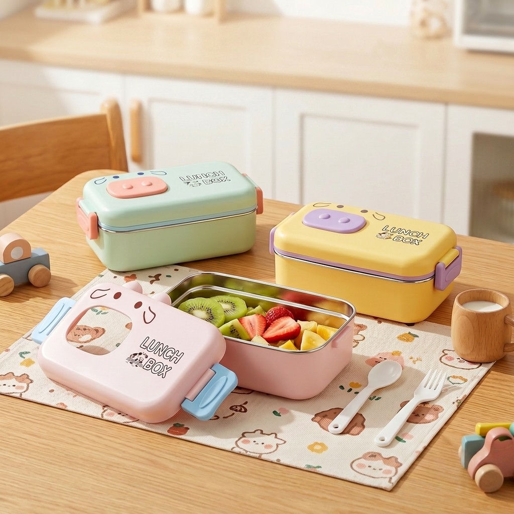 304 스테인리스 스틸 도시락, 누수 방지, 칸막이형, - Food Storage Cabinet For Kitchen 리뷰 및 가격