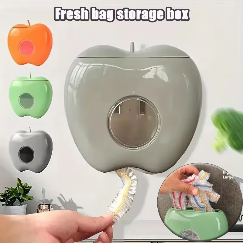 1PC 식품 보관용 디스펜서 보관함, 먼지 방지 풀아웃 - Food Storage Plastic Bag 리뷰 및 가격