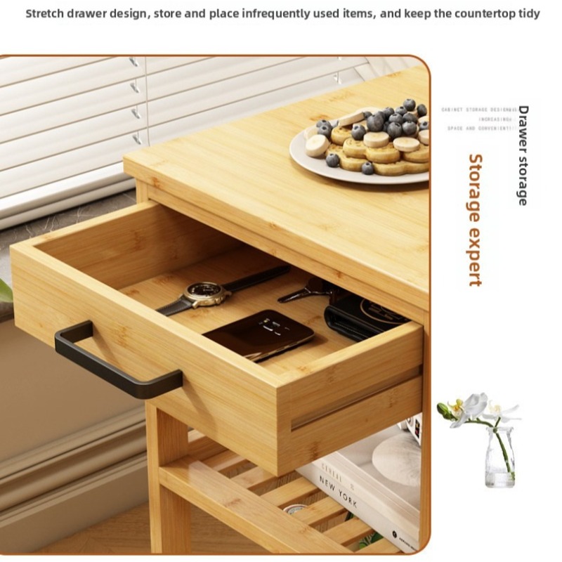 심플한 다층 거실 수납장, 소파 사이드 테이블, 이동식 - Food Storage Xl 리뷰 및 가격