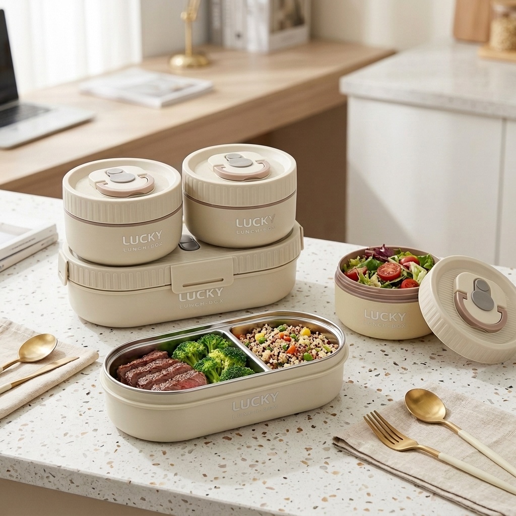 전자레인지 사용 가능 스테인리스 도시락 세트, 새지 않 - Food Storage 30 Years 리뷰 및 가격