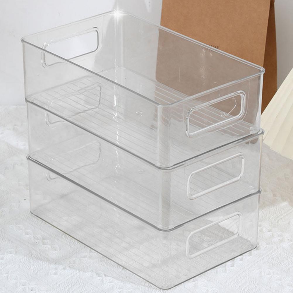 손잡이가 있는 소형 정리함 수납 박스, 쌓을 수 있는  - Stackable Pantry Bin 리뷰 및 가격