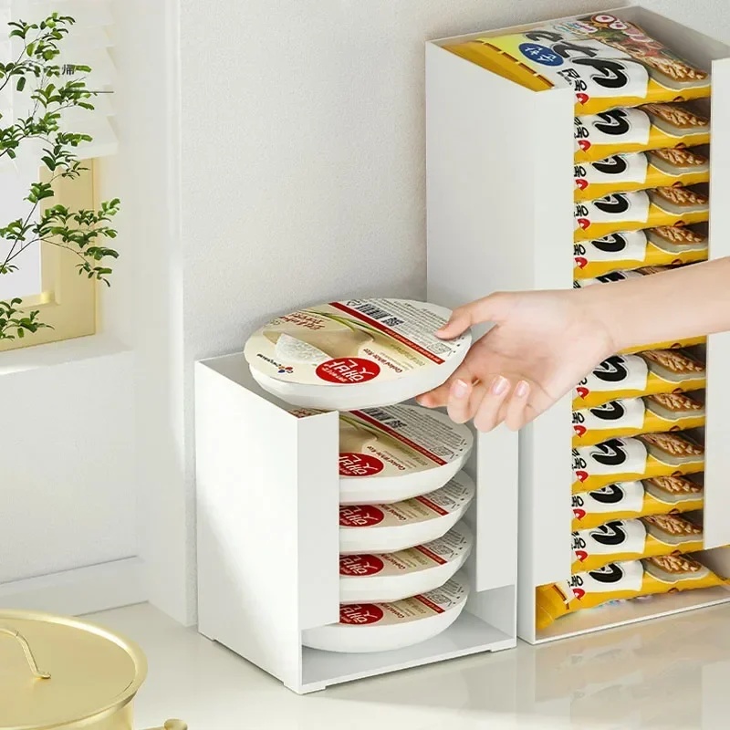 즉석면 보관함 다기능 주방 정리함 라면컵 식료품 보관  - Food Storage In Pantry 리뷰 및 가격