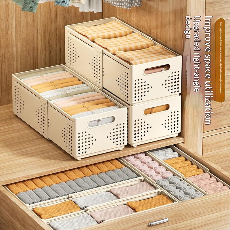 ● 접이식 플라스틱 캐비닛 수납함, 주방 식료품 저장실 - Stackable Pantry Bin 리뷰 및 가격