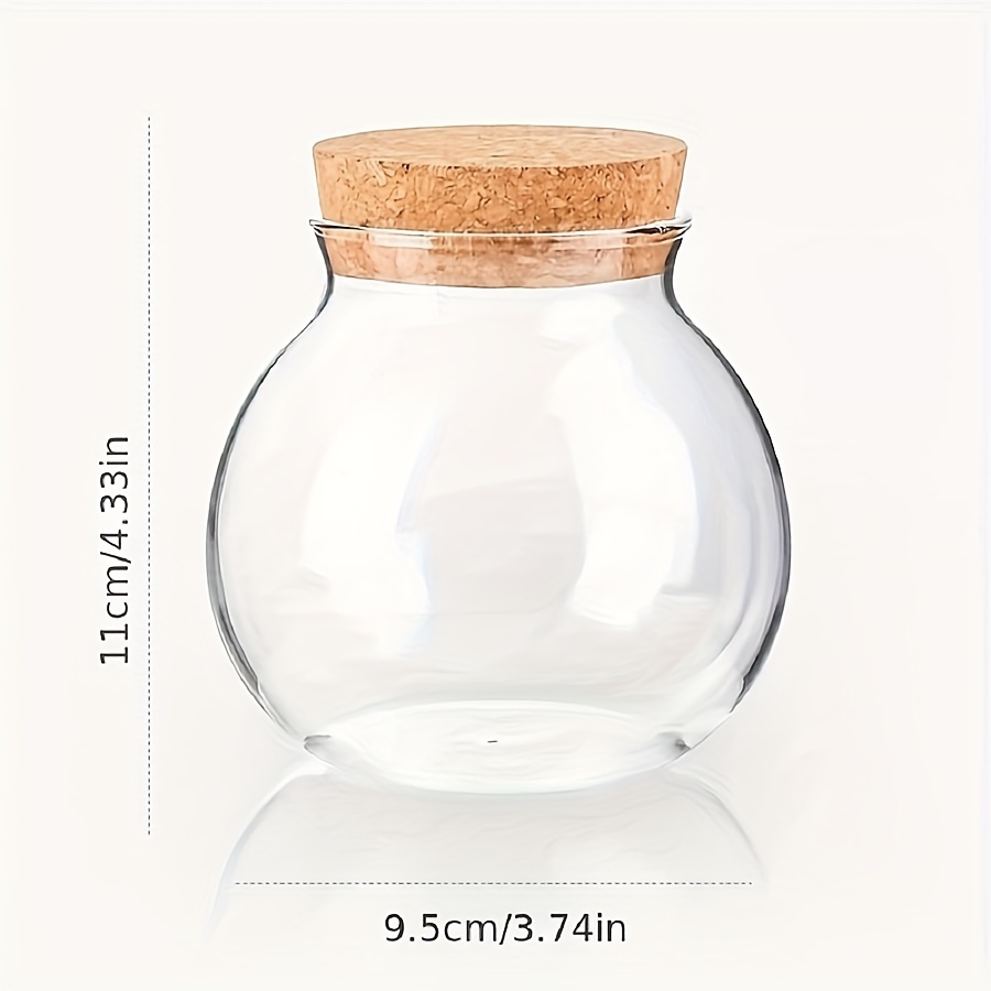 500ML 투명 유리 보관 용기, 커피, 향신료, 사탕 - Food Storage Glass Set 리뷰 및 가격