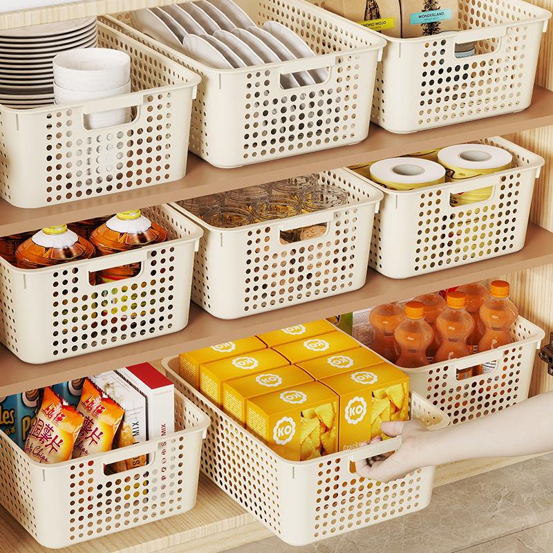 새로운 판매 상품 통풍이 잘되는 플라스틱 수납 바구니  - Stackable Pantry Bin 리뷰 및 가격