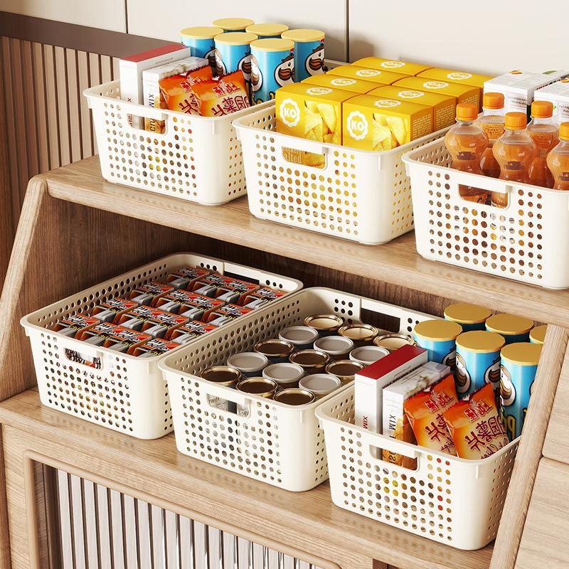 새로운 판매 상품 통풍이 잘되는 플라스틱 수납 바구니  - Stackable Pantry Bin 리뷰 및 가격