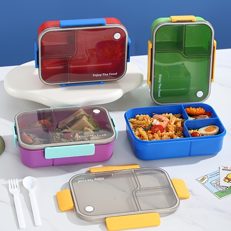 색상이 변하지 않는 누수 방지 도시락, 다중 칸막이 식 - Food Storage With Compartments 리뷰 및 가격