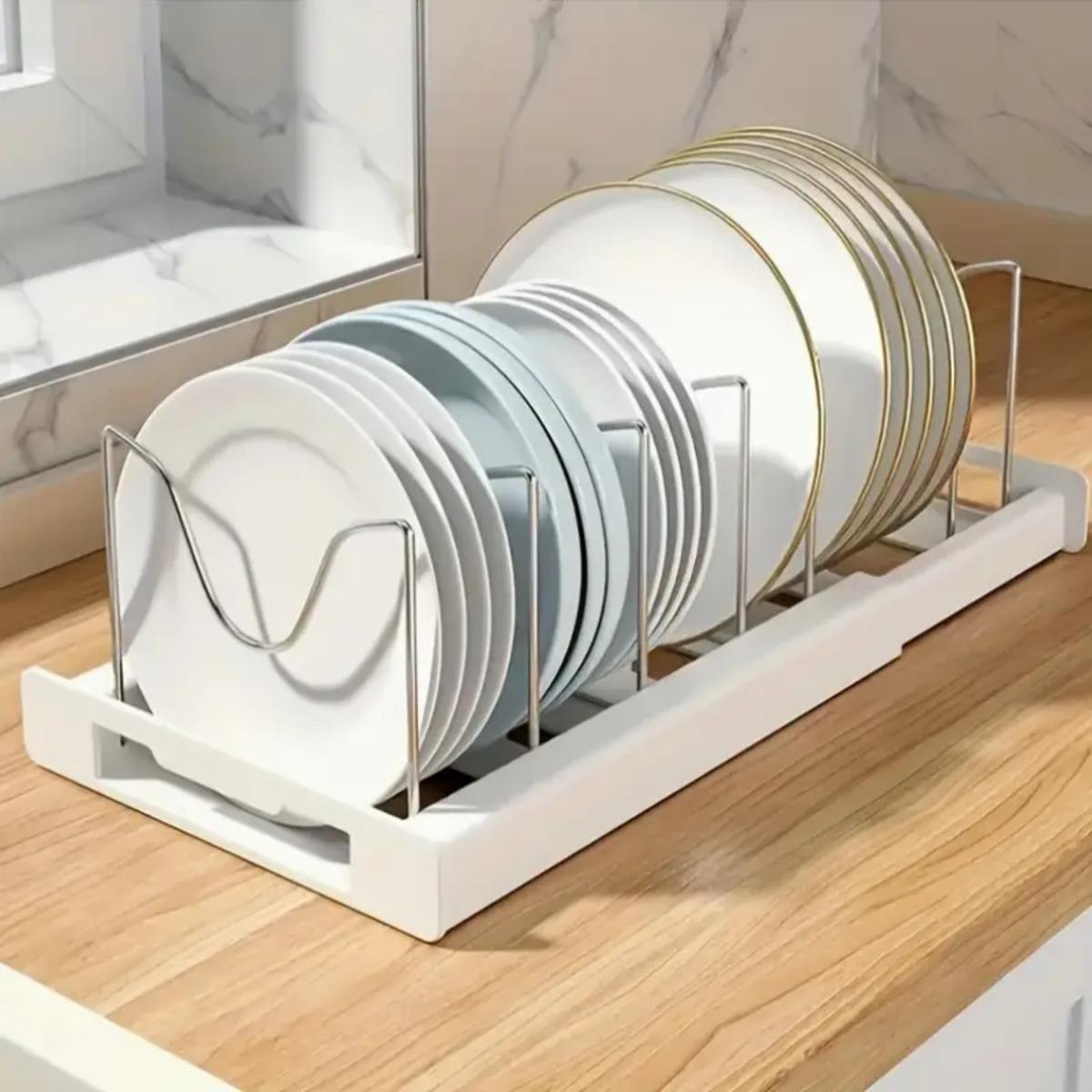 확장형 주방 냄비 프라이팬 정리대, 7개의 조절 가능한 - Food Storage Cabinet For Kitchen 리뷰 및 가격