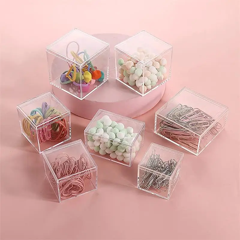 커버 플라스틱 주최자 선물 포장 상자와 12 PCS 투 - Food Storage Acrylic Containers 리뷰 및 가격