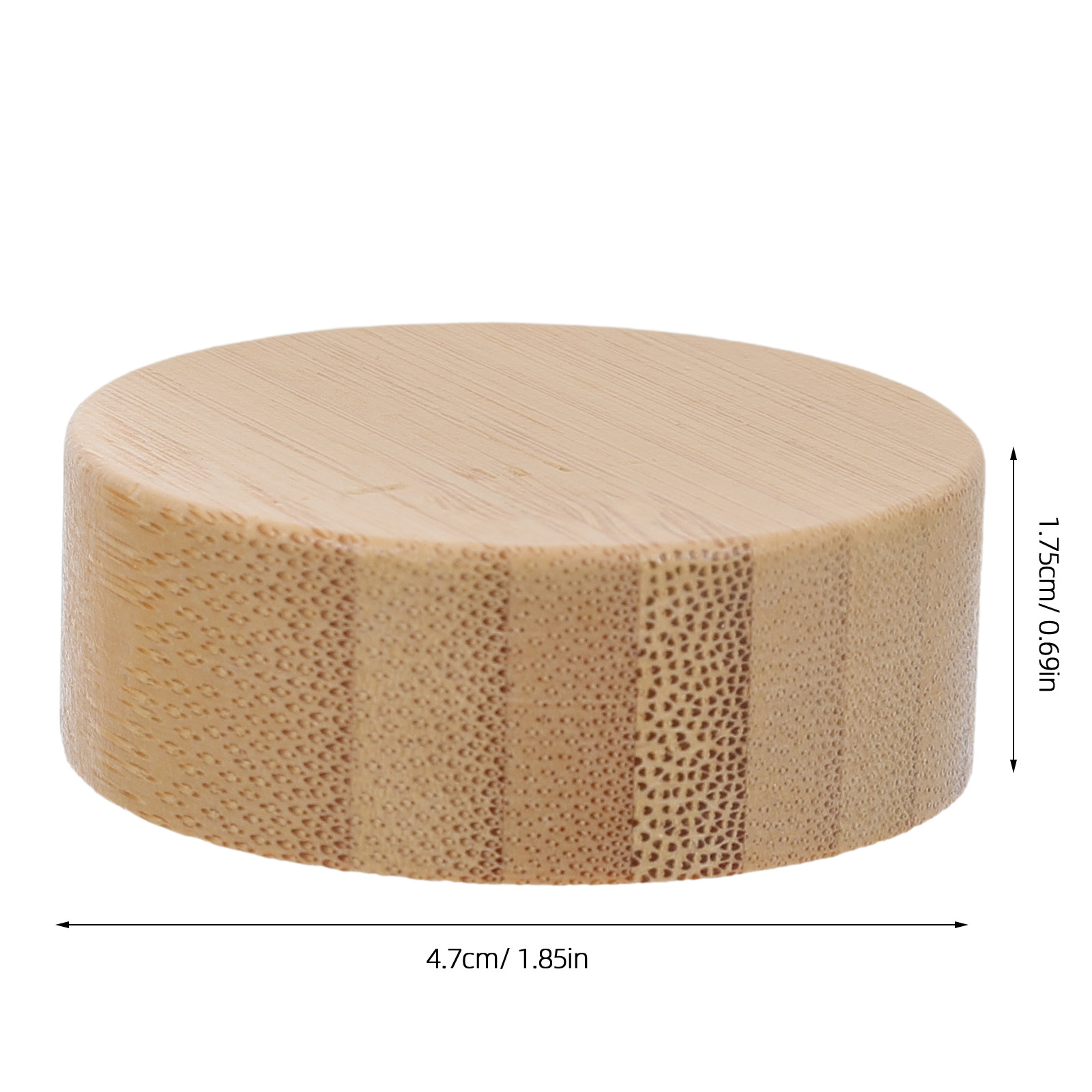 12개 천연 대나무 뚜껑 재사용 가능 밀폐형 향신료 보 - Food Storage In Pantry 리뷰 및 가격