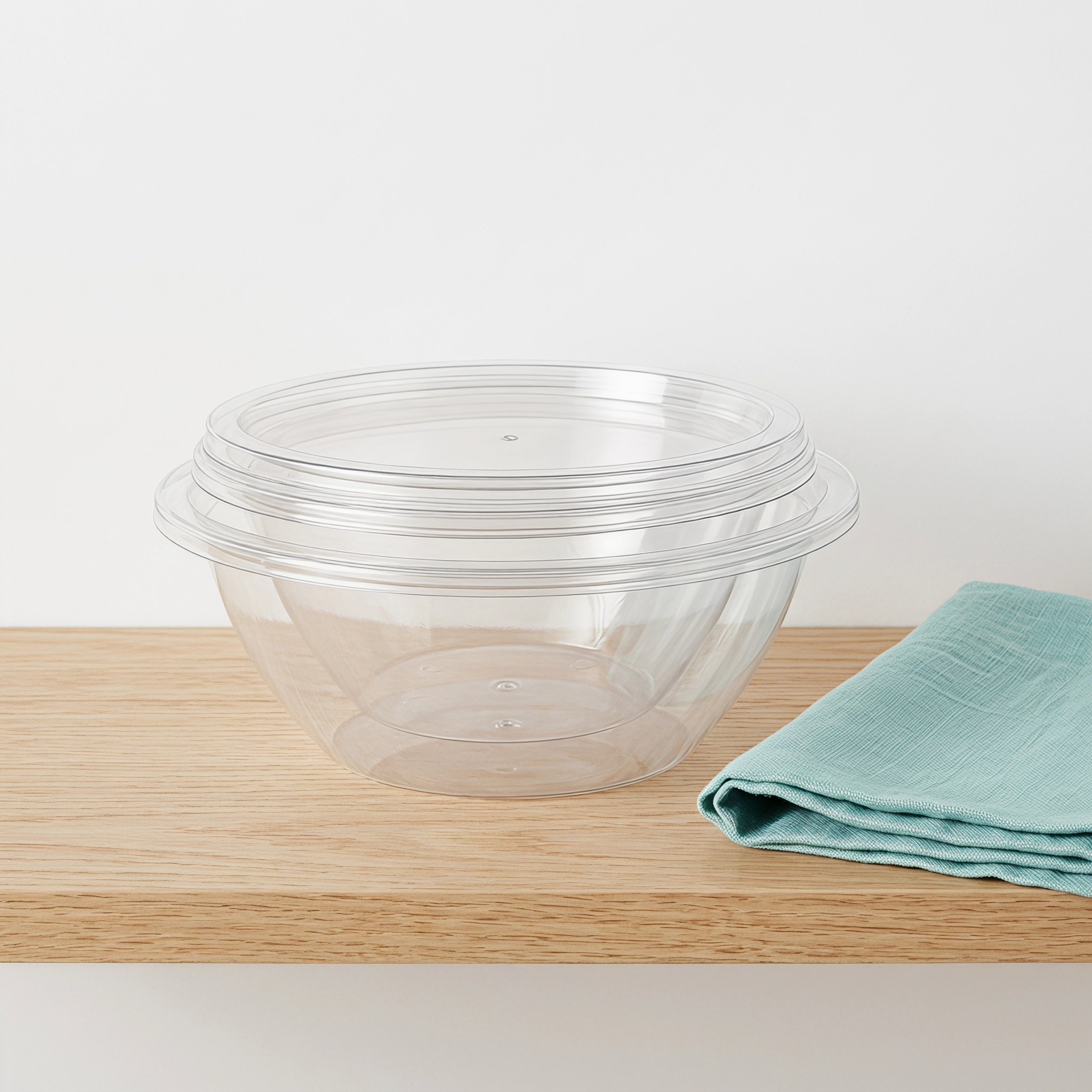 2세트 투명 샐러드 믹싱볼 플라스틱 네스팅 딥볼 베이킹 - Food Storage Meal Prep 리뷰 및 가격