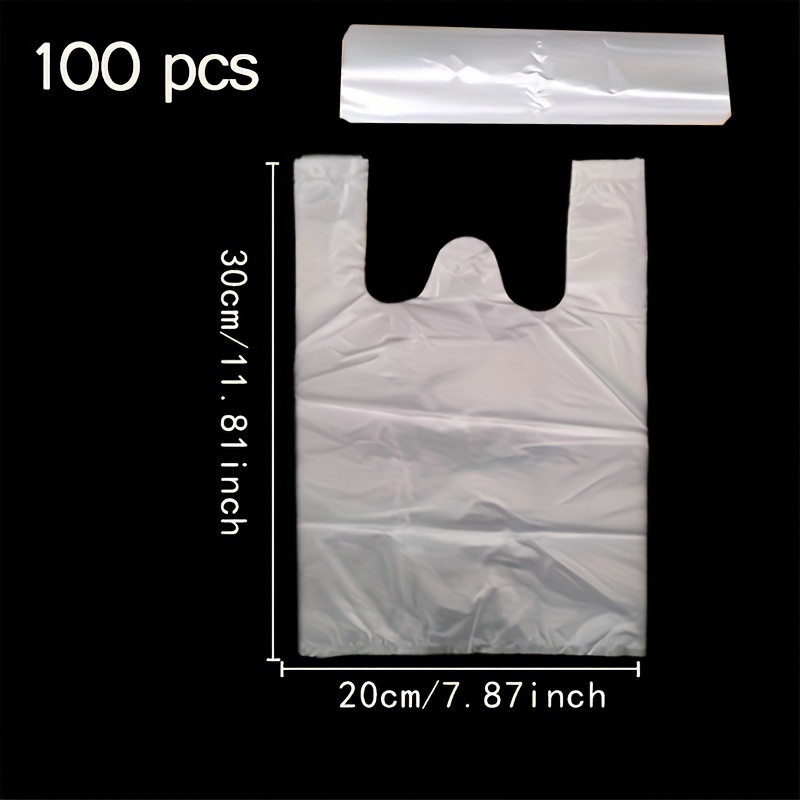 100Pcs 미니 투명 일회용 비닐 봉투 3 크기 옵션 - Food Storage Plastic Bag 리뷰 및 가격