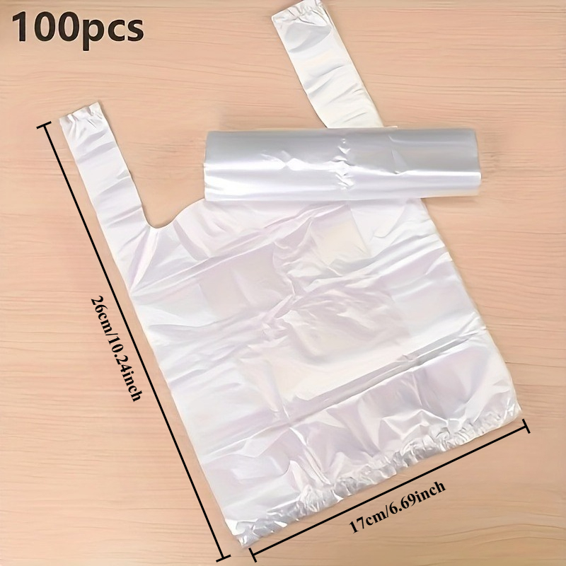 100Pcs 미니 투명 일회용 비닐 봉투 3 크기 옵션 - Food Storage Plastic Bag 리뷰 및 가격