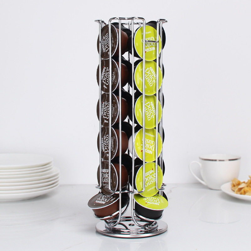 돌체 구스토 캡슐 디스플레이 캡슐 랙 타워 스탠드 보관 - Food Storage Types 리뷰 및 가격