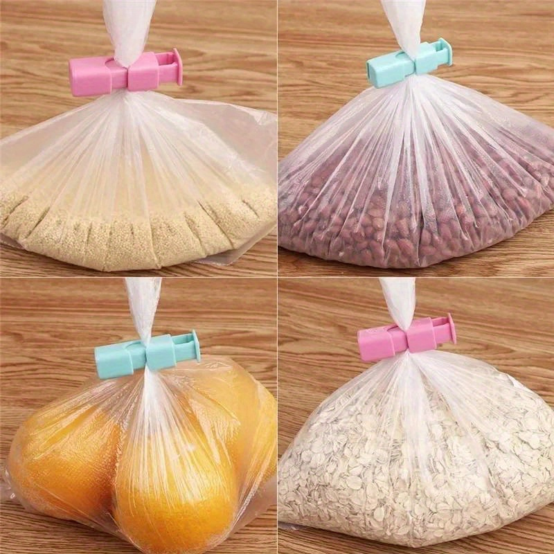 2-12Pcs 휴대용 주방 보관 식품 스낵 인감 씰링  - Food Storage Plastic Bag 리뷰 및 가격
