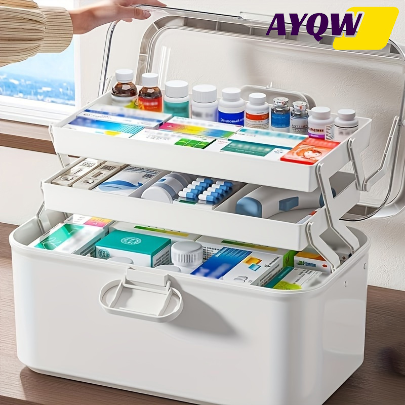대용량 투명 뚜껑 약 보관함/배급함 - 플라스틱 약 보 - Food Storage Cabinet For Kitchen 리뷰 및 가격