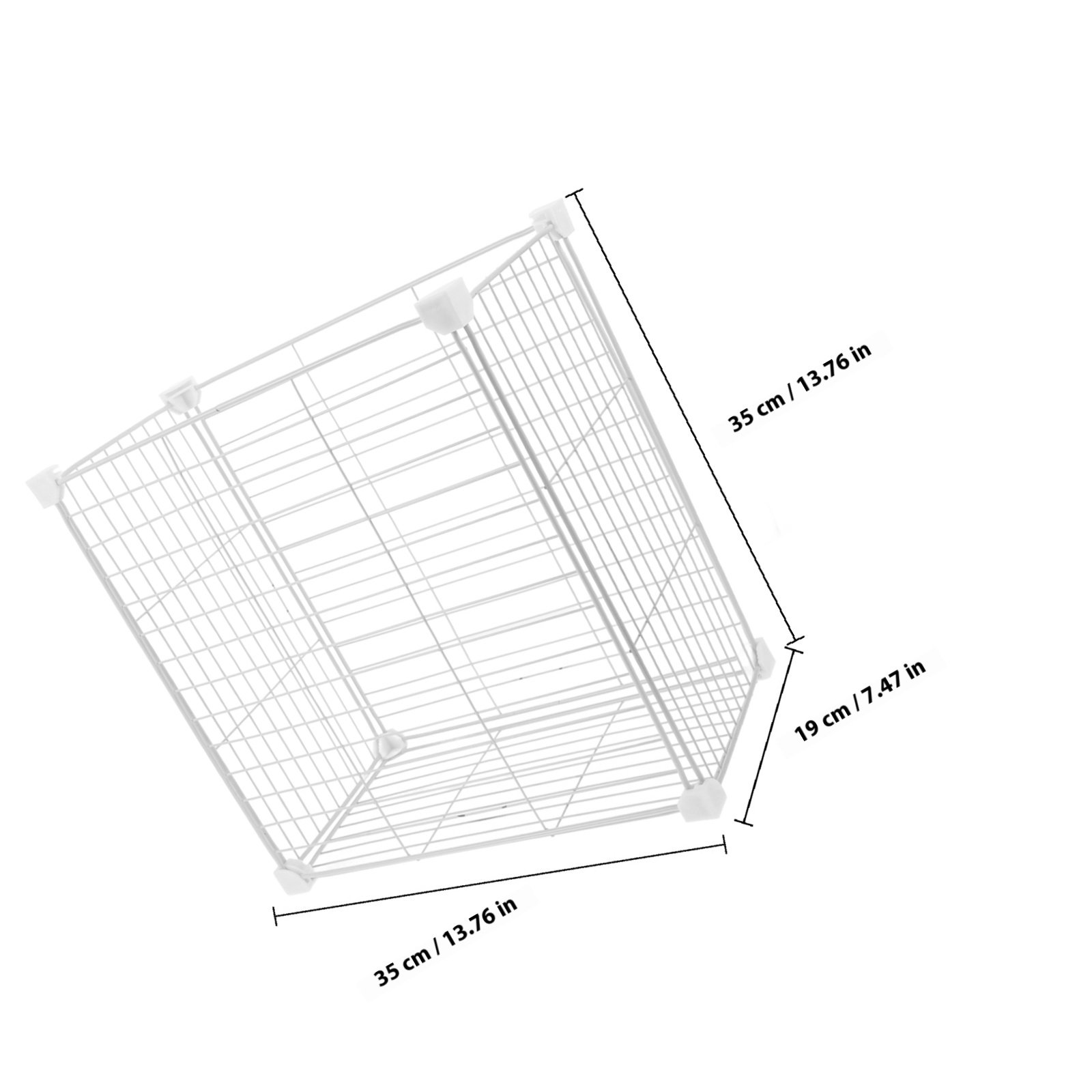 통기성 있는 그리드 디자인의 와이어 냉동고 바구니, 상 - Stackable Pantry Bin 리뷰 및 가격