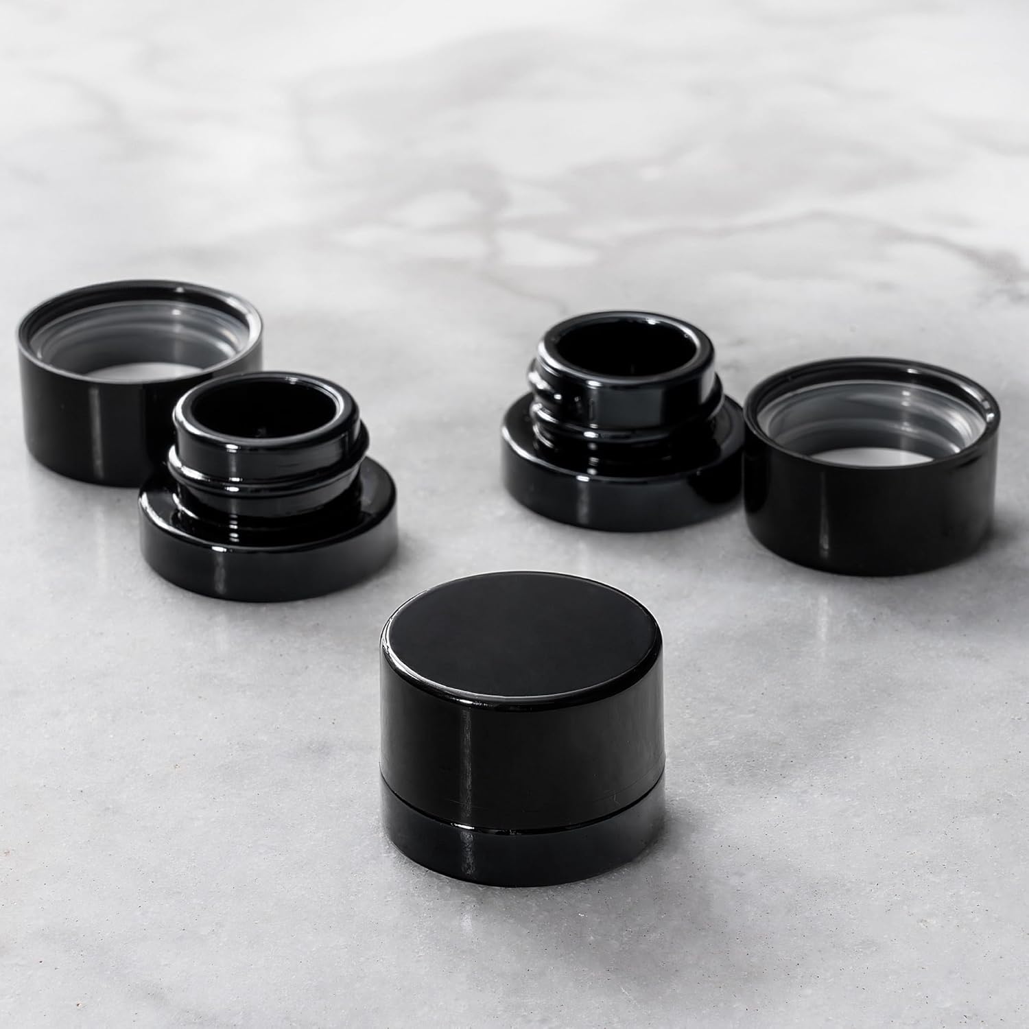 5ml 두꺼운 검은색 유리병, 어린이 보호 뚜껑 포함  - Food Storage Glass Set 리뷰 및 가격