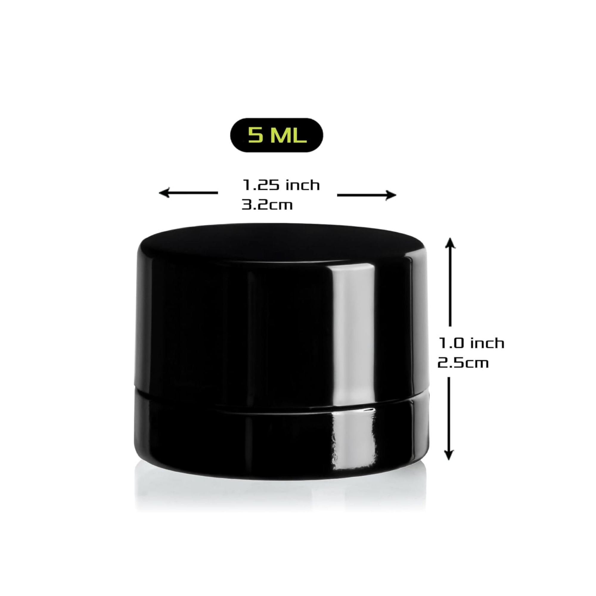 5ml 두꺼운 검은색 유리병, 어린이 보호 뚜껑 포함  - Food Storage Glass Set 리뷰 및 가격