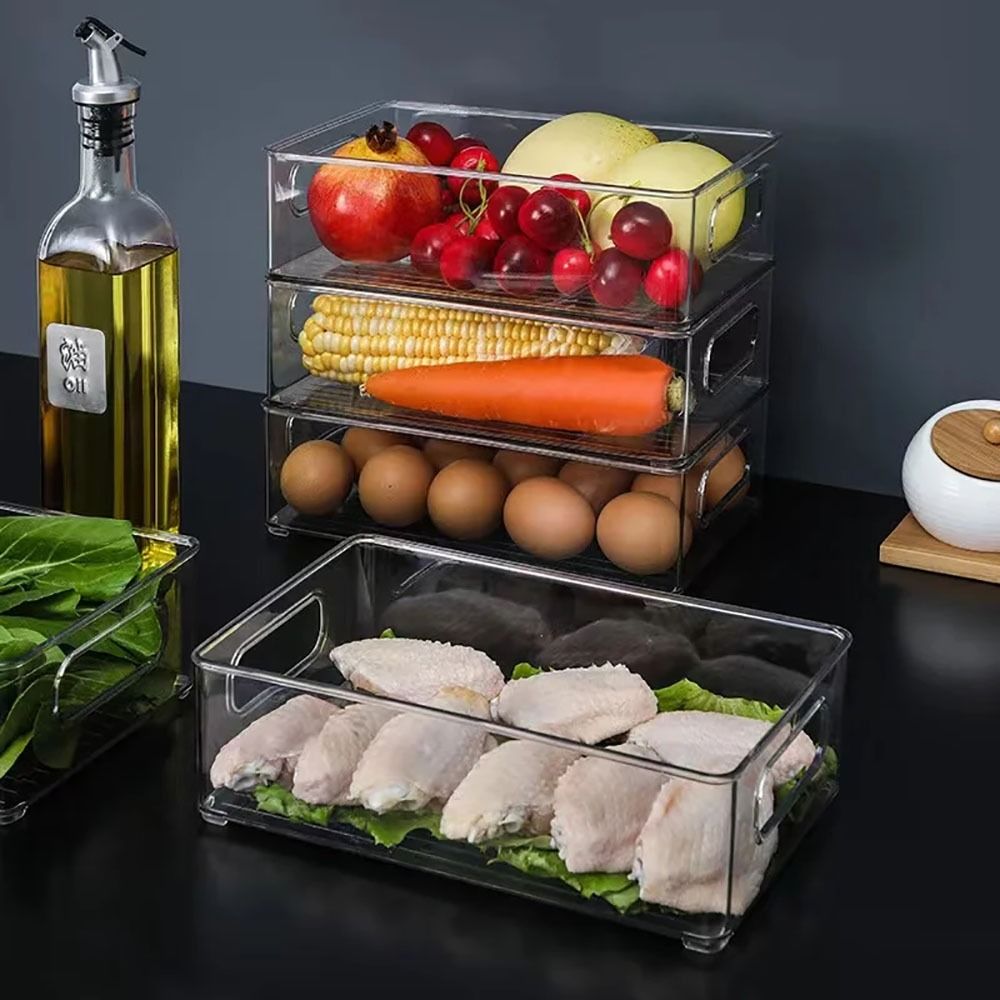 INS 스타일 아크릴 노트북 보관함, 쌓을 수 있는 냉 - Food Storage Acrylic Containers 리뷰 및 가격