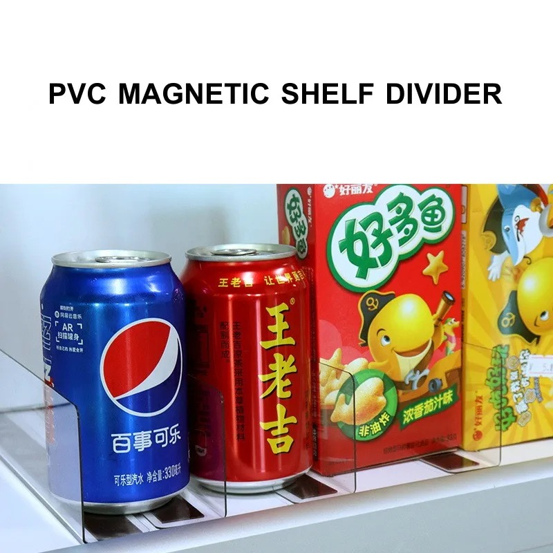 5PCS L 모양의 선반 분배기 PVC 투명 구획 슈퍼 - Food Storage Types 리뷰 및 가격
