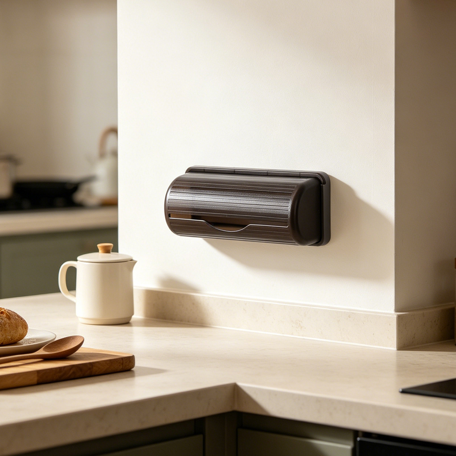 벽걸이형 쓰레기 봉투 홀더 플라스틱 식료품 봉투 디스펜 - Food Storage Cabinet For Kitchen 리뷰 및 가격
