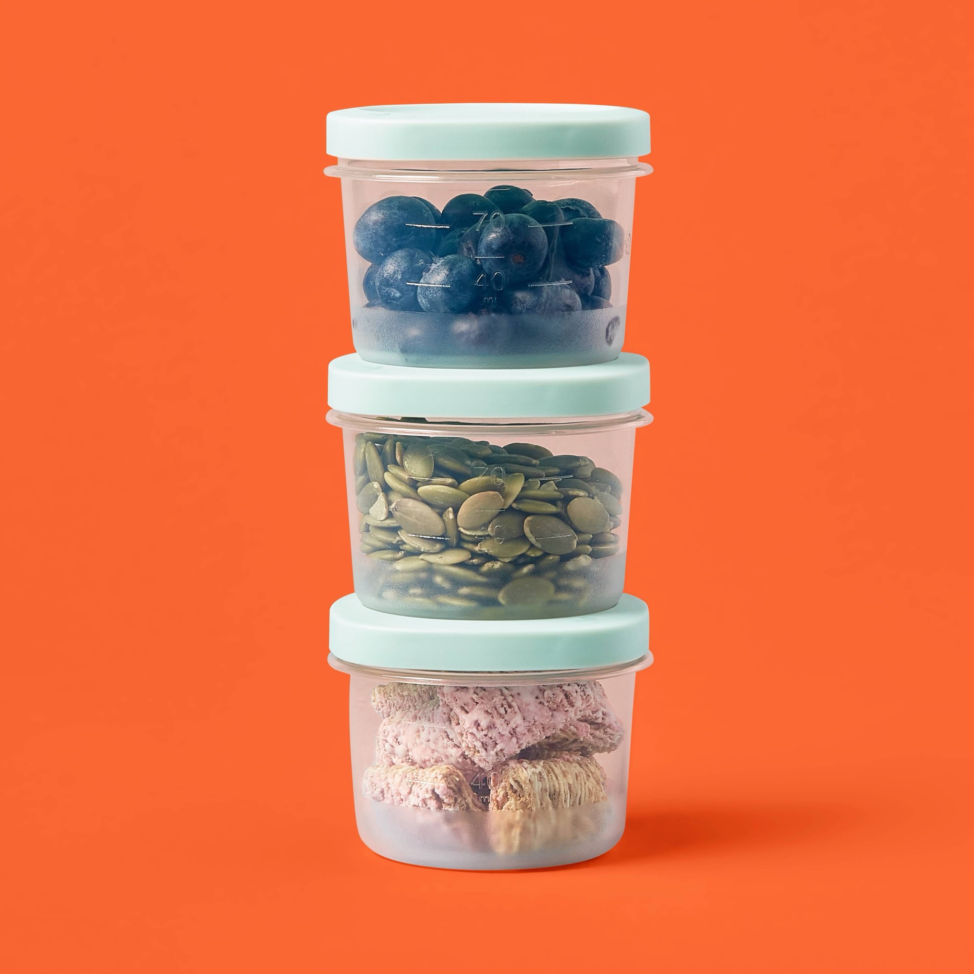 6개입 원형 트위스트-락 식품 보관 용기, 4플 온스  - Food Storage Meal Prep 리뷰 및 가격